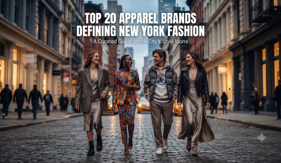 Top 20 Apparel Brands Defining New York Fashion