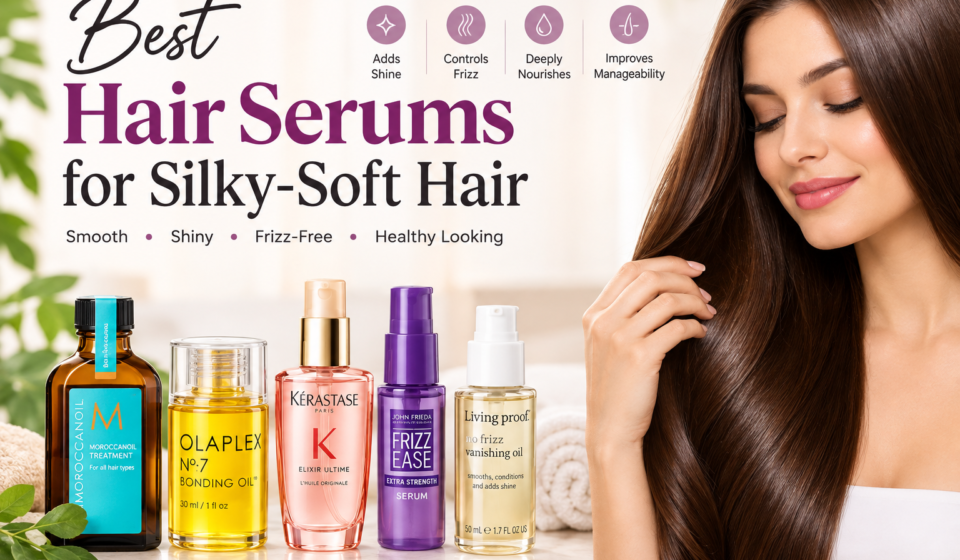 Best Hair Serums for Silky-Soft Hair