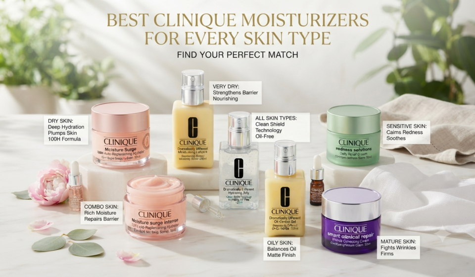 Best Clinique Moisturizers for Every Skin Type