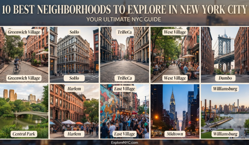 0 Best Neighborhoods to Explore in New York City