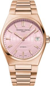Ladies Automatic Highlife, Rose Gold-Tone Stainless Steel Case with Pink Dial