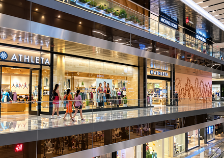 Luxury Mall Atrium w