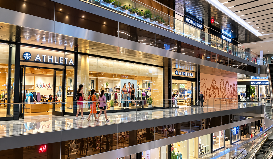 Luxury Mall Atrium w