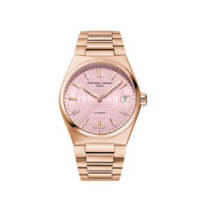 Frederique Constant Ladies Automatic Highlife, Rose Gold-Tone Stainless Steel Case with Pink Dial (Model: FC-303LP2NH4B)